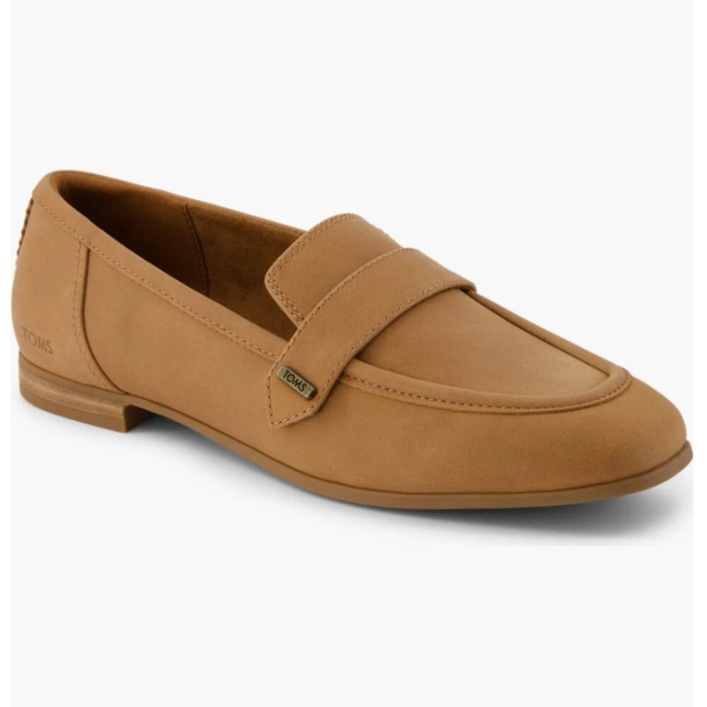 Toms Lynette Loafer Brown Casual Career Women's Size 9.5